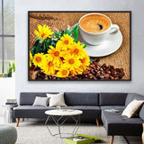 Kaffee 5d Diy Diamond Painting Diamant Malerei Set VM20504