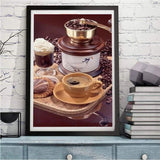 Kaffee 5d Diy Diamond Painting Diamant Malerei Set VM42010