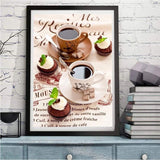 Kaffee 5d Diy Diamond Painting Diamant Malerei Set VM42011