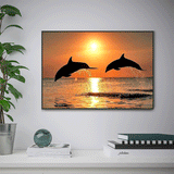Delphin 5d Diy Diamond Painting Diamant Malerei Set VM8400