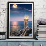 Leuchtturm 5d Diy Diamond Painting Diamant Malerei Set VM9051