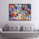 Ballon 5d Diy Diamond Painting Diamant Malerei Set QB8030