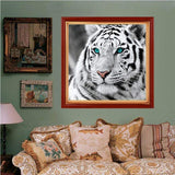 Tiger 5d Diy Diamond Painting /Diamant Malerei Set QB6431