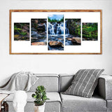 Multi Panel Landschap 5d Diy Diamond Painting Diamant Malerei Set QB8059