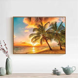 Meer 5d Diy Diamond Painting Diamant Malerei Set SS181844201